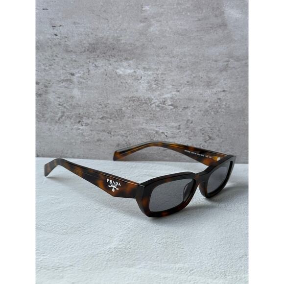 NEW Prada PR B06S Sunglasses in Havana Brown Grey main image 7